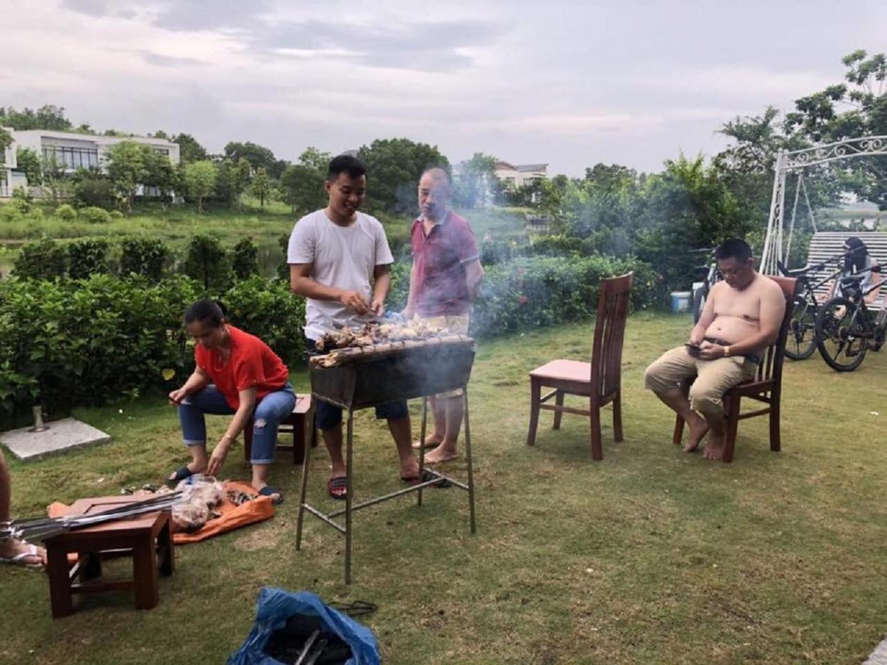 Villa Owner Tai Khu Nghi Duong Sinh Thai Dai Lai Resort Ngoc Quang Exteriör bild